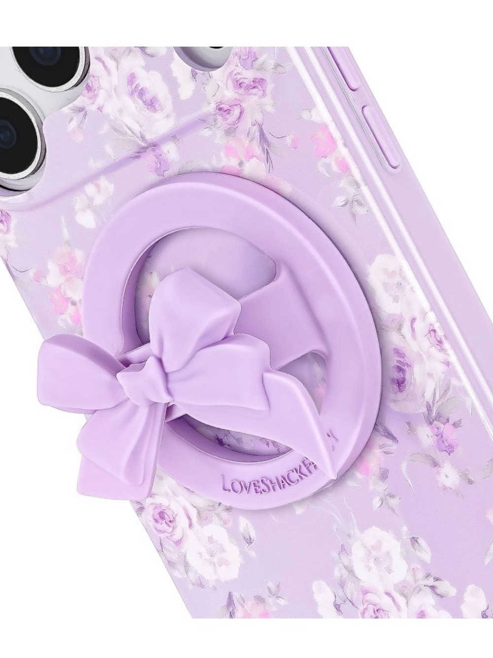 LoveShackFancy x Target - Case-Mate
Magnetic Silicone Bow Phone Grip Hibiscus